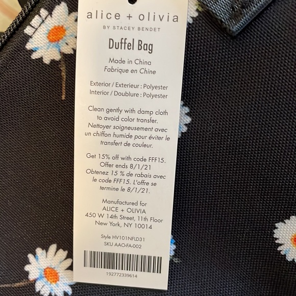 Alice + Olivia Duffle bag - Picture 3 of 4